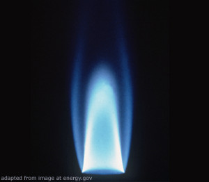 Gas Flame file photo