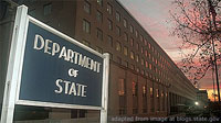 Department of State Signage and Headquarters Building File Photo