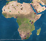 Africa Satellite Image