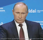 File Photo of Vladimir Putin at Valdai Club 2013 Meeting, Adapted from Screenshot of Valdai Club Video at youtube.com