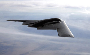 File Photo of Stealth Bomber in Flight