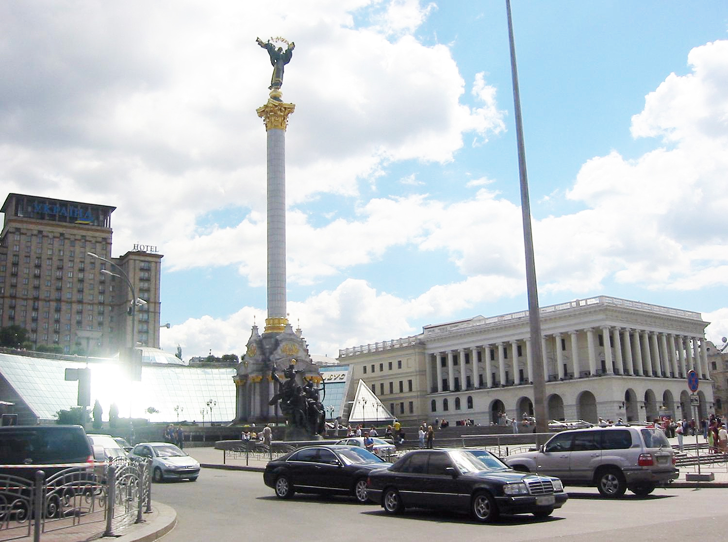 Maidan Square in Kiev, Ukraine