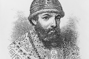 File Image of Ivan the Terrible Etching, adapted from image at loc.gov