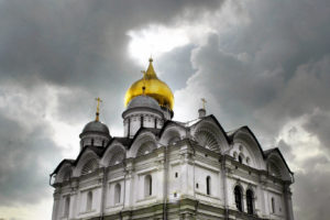 File Photo of Russian Orthodox Church at Kremlin, adapted from defense.gov Image