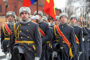 Russian Soldiers Marching