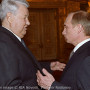 Boris Yeltsin and Vladimir Putin