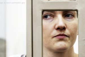 Nadiya Savchenko file photo, adapted from image at osce.usmission.gov