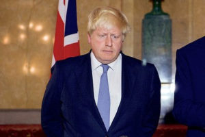 Boris Johnson file photo, adapted from image at state.gov