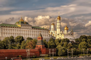 View of Kremlin from River, adapted from image at rpolitik.com