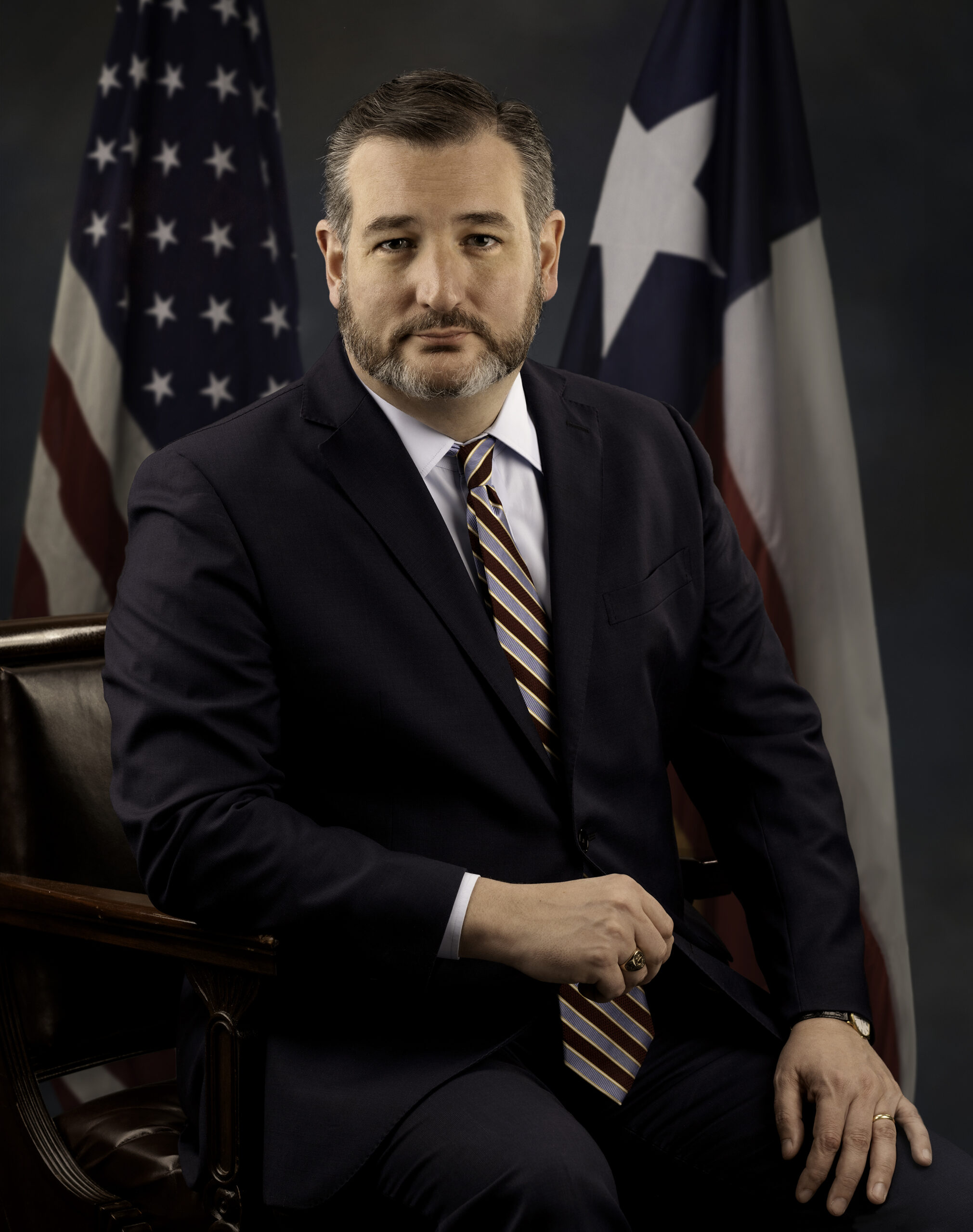 Ted Cruz file photo, adapted from image at cruz.senate.gov