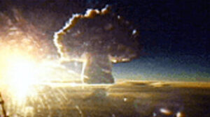 File Photo of Tsar Bomba Nuclear Detonation, adapted from image at osd.mil