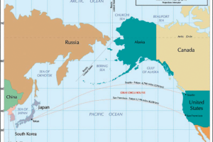 Alaska and North Pacific, adapted from image at army.mil