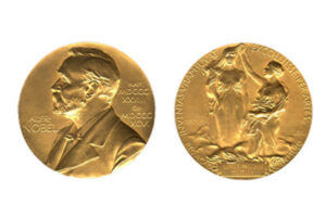 File Photo of Nobel Prize Medal, adapted from image at lanl.gov