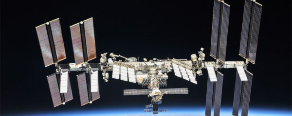 International Space Station file photo, adapted from NASA image