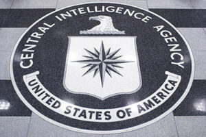 File Photo of CIA Seal on Floor