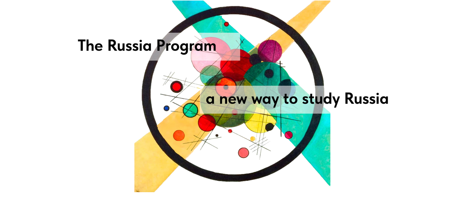 The Russia Program - A New Way to Study Russia with logo