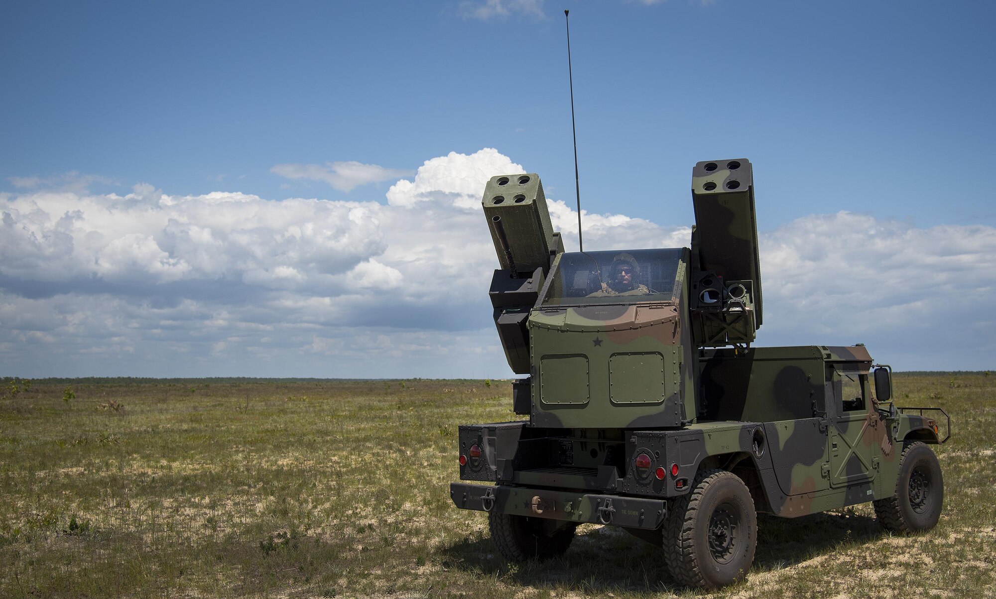 File Photo of Avenger Stinger Launch System on Special Humvee, adapted from defense.gov image